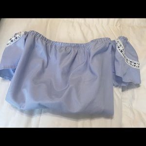 Haute Rogue Off Shoulder Top  S